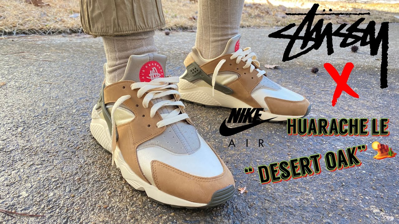 21 Nike Air Huarache X Stussy Review And On Foot Bigalkicks Stussy Youtube