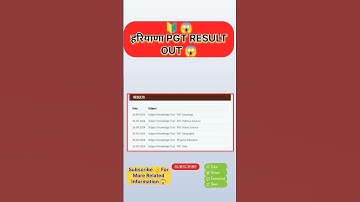 haryana PGT RESULT OUT | PGT teacher result | haryana PGT teacher resut #haryana #pgt #shorts #video