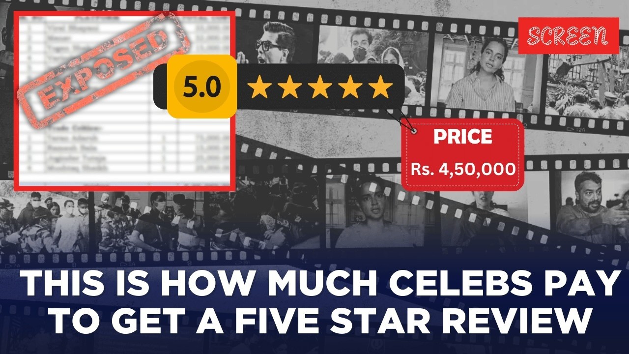 Bollywood’s Dark Secret: The Business of Paid Reviews Exposed! | Screen ...