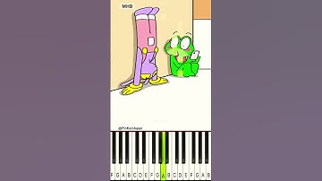 Smart Sigma JAX😂😂😂JAX and Rabbit’s Truck vs Pomni @pinkorojapan - Piano Tutorial