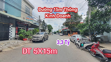 Bán Đất Dĩ An (293) 5X15m Đường 15m Kinh Doanh Thông Ra Lê Hồng Phong, Hoàng Hải BĐS