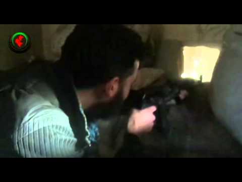 حمص القديمة الجيش الحر بجبهة الصفصافة يتصدى للشبيحة التى تحاول دخول حمص القديمة والثوار صامدين ومعنوياتهم عالية 7 3 2103 