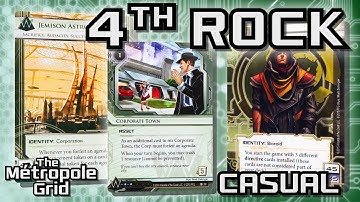 Android: Netrunner // 4th Rock Residential Jemison vs. Adam - Casual