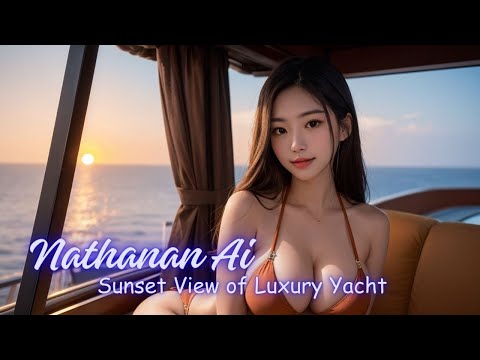 Nathanan - Bikini [LookBook] Sunset View of Luxury Yacht