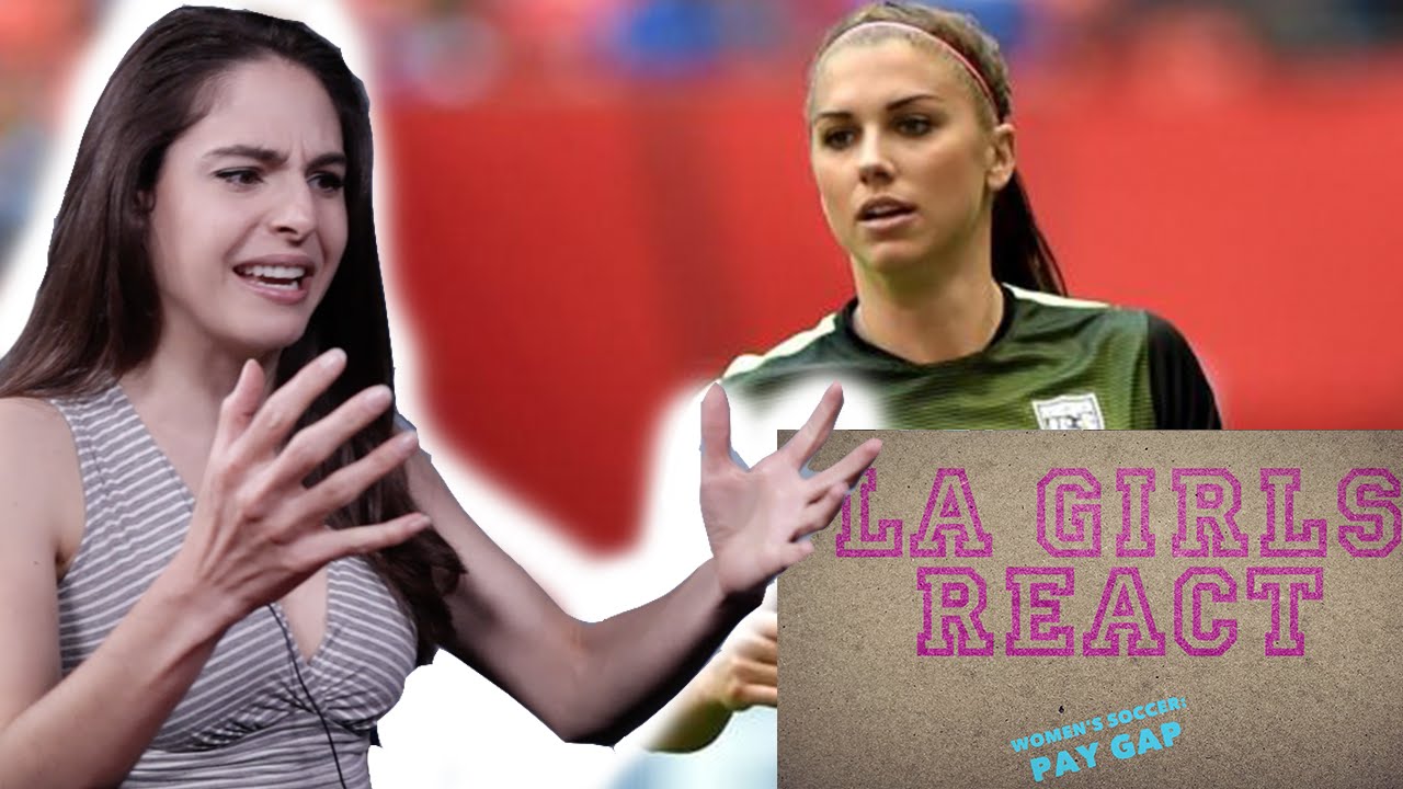 LA GIRLS REACT TO WOMEN'S SOCCER WAGE GAP! YouTube