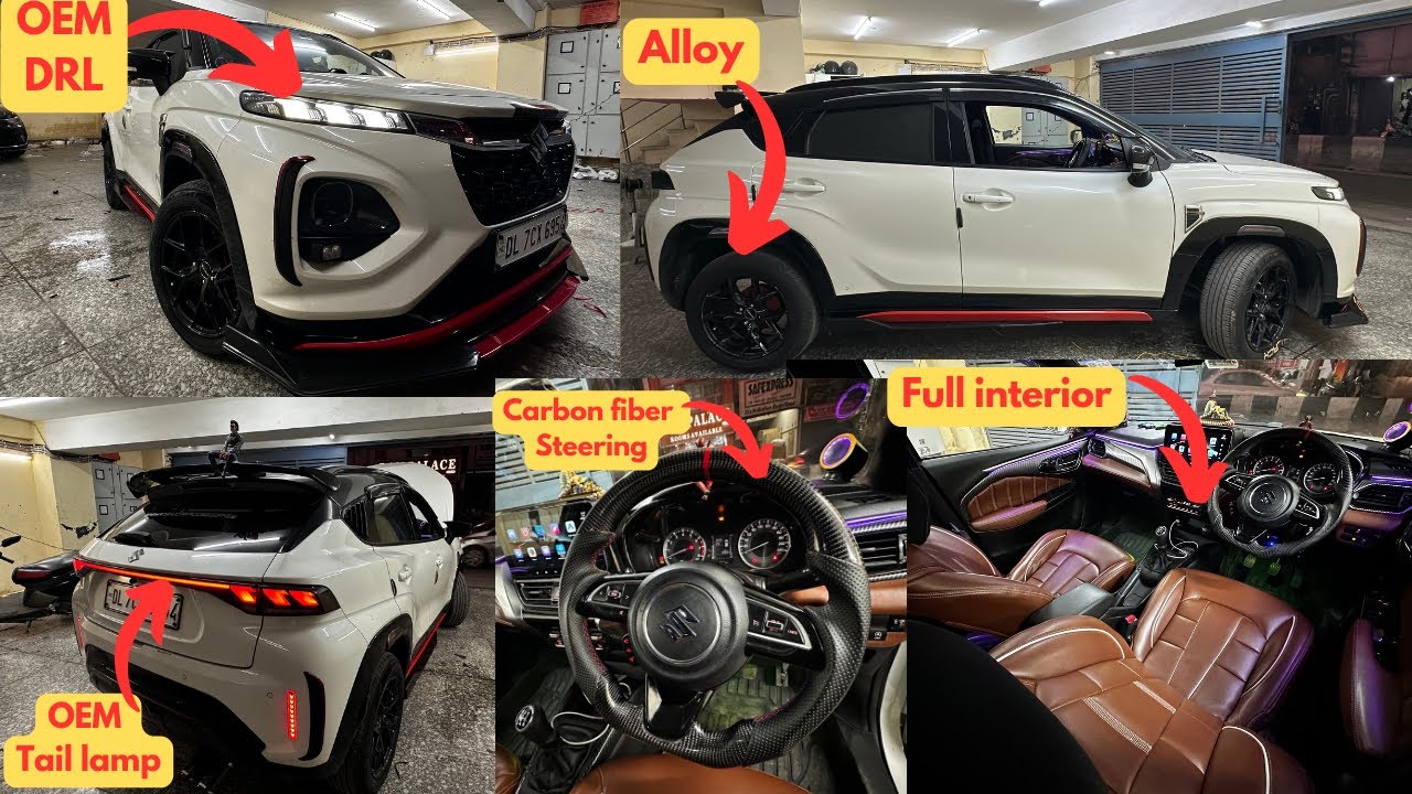 Fronx 2025: Sigma Fully Converted Into Alpha - OEM Parts 🧠 ✅ | New Maruti Suzuki Fronx Modified ✅