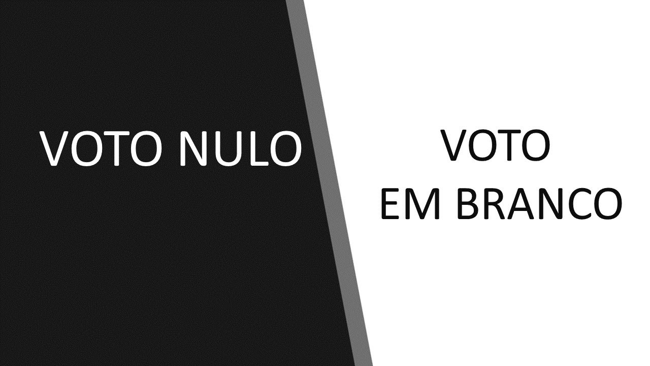 Quais as diferenças do VOTO em Branco e VOTO Nulo? Segundo Turno ...