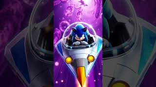 Sonic drives a rocket ship 🚀