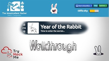 TryHackMe YearOfRabbit walkthrough || sudo exploit || cve-2019-14287