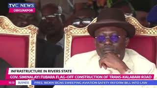 Ex-President Jonathan, Fubara Flag-Off Construction Of Trans-Kalabari Road In Rivers