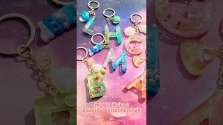 TIMESRUI Vibrant Diamond Dust UV Resin Collection - Create Your Own Shiny Alphabet Jewelry #resinart