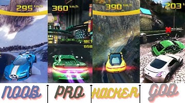 NOOB VS PRO VS HACKER VS GOD #Asphalt8Gameplay2022#Gameonpc#BestYoutubeVideo#RacingVideoGamesps4#ps5