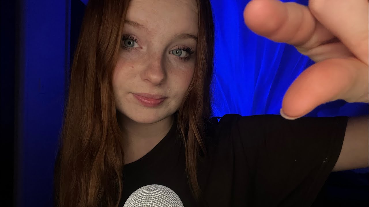 ASMR plucking away all of your negative energy🤍