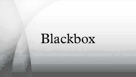 Blackbox