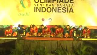 Tari Saman dari Aceh di Olimpiade Seni & Bahasa Indonesia 2012