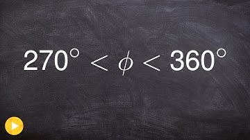 Determine the quadrant that the angle and triangle lies in