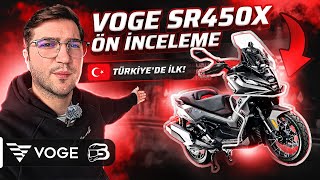 Voge Sr450X Ön İnceleme Türki̇yede İlk