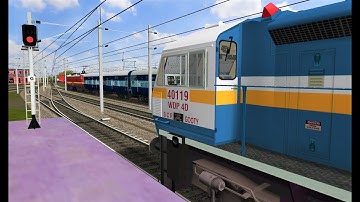 Pratap Express || HWH WAP4 || MSTS Indian Railway || Sajid Hashmi