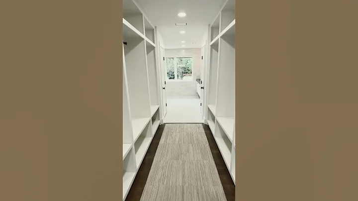 Hidden bedroom - safe room tour in Dallas home.