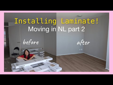 Finally installing Laminate! International couple going to IKEA (KOR/JP subs)