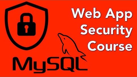 Web and Database Security Part 3