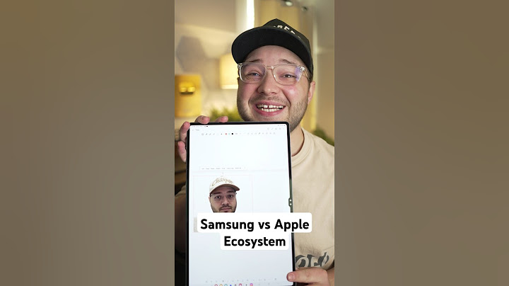 Samsung vs Apple Ecosystem