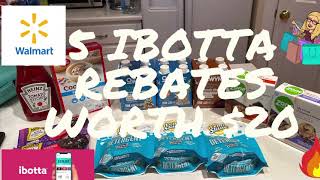 $20 rebates with IBOTTA AT Walmart