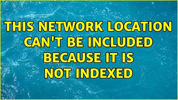 This network location can