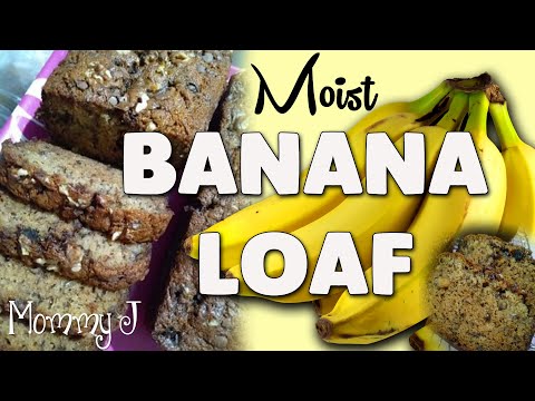 How to bake a Moist Banana Loaf