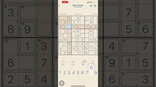 주말에는 역시 킬러 스도쿠 | #모바일게임 #게임 #games #gameplay #스도쿠#두뇌게임 #sudoku #killersudoku #gameplay puzzles screenshot 4