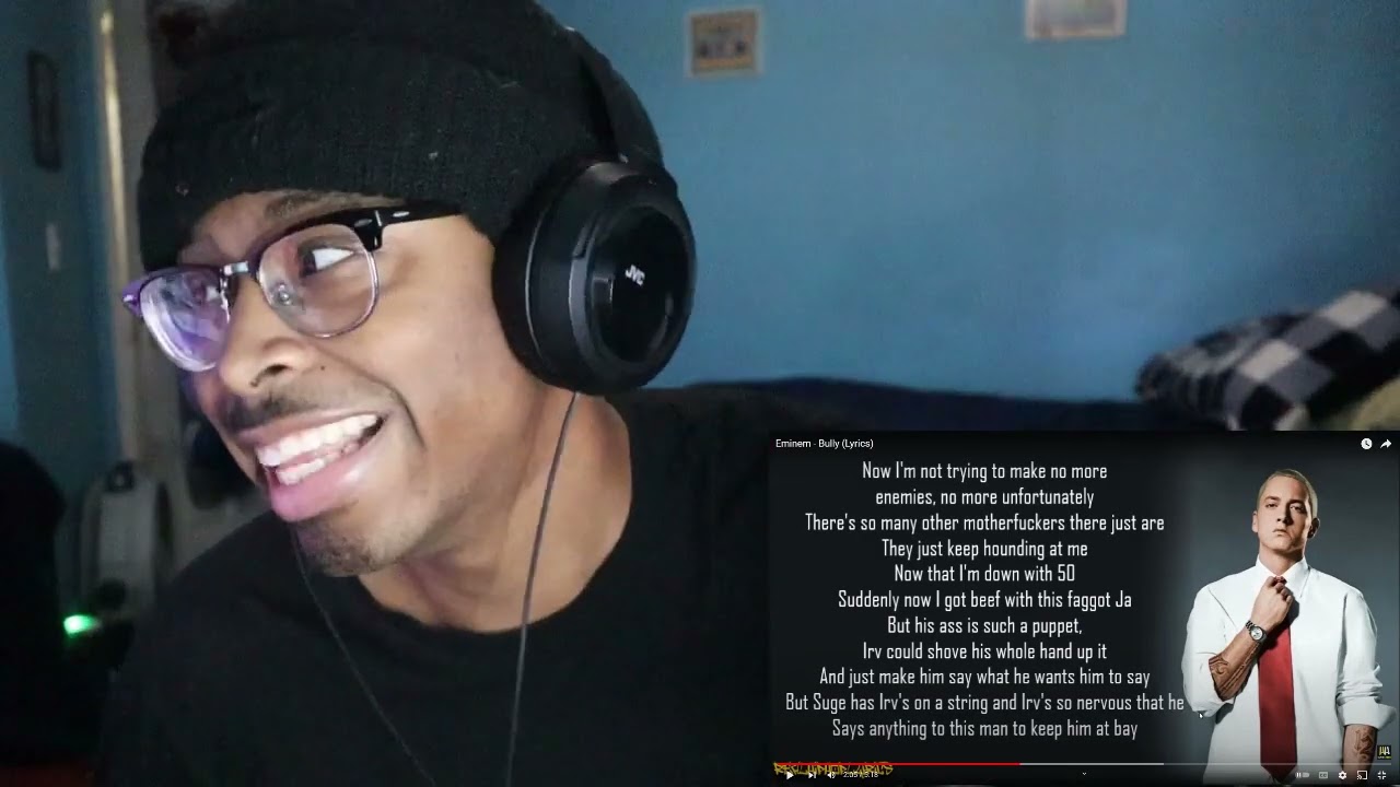 Eminem - Bully (Lyrics) | First Reaction