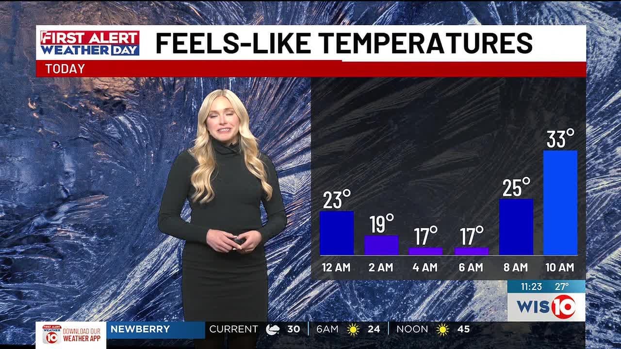 FIRST ALERT WEATHER DAY Tuesday for dangerous cold in the morning - YouTube