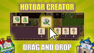 Hotbar Creator update 1.2.0 - RPG Maker MV/MZ plugin