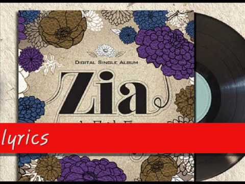ZIA(지아) 눈물이 툭 노래및 가사
