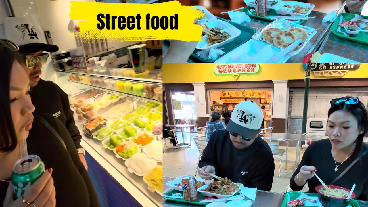 Street Food at The Square Food Court San Gabriel