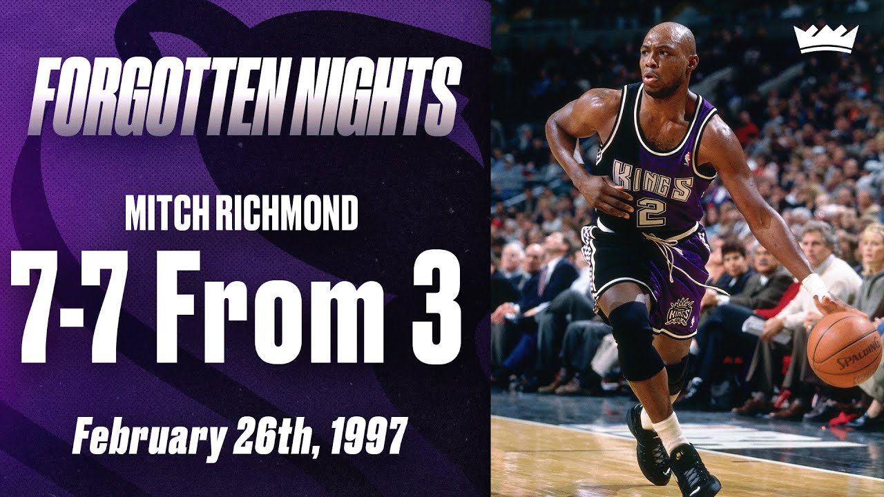 Mitch Richmond HITS 7 STRAIGHT THREES!! | Forgotten Nights | 02.26 