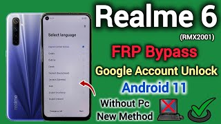 Realme 6 (RMX2001) || FRP Bypass || Google Account Bypass || Android 11 || Without Pc || New Method.