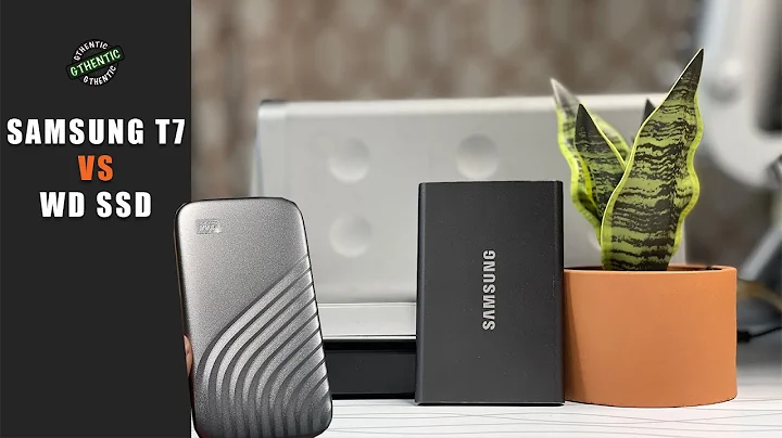Samsung T7 vs WD My Passport SSD Review