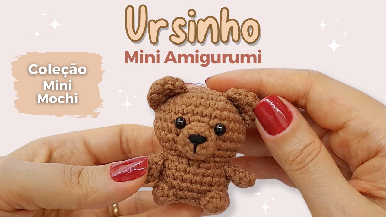 Узнайте, как связать мишку MINI Teddy крючком в технике амигуруми — пошаговое руководство.