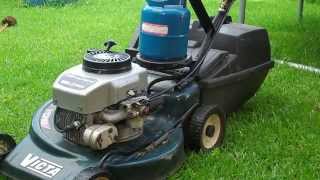 How to convert a Lawn Mower from Gas/Petrol to Propane / LPG DIY
