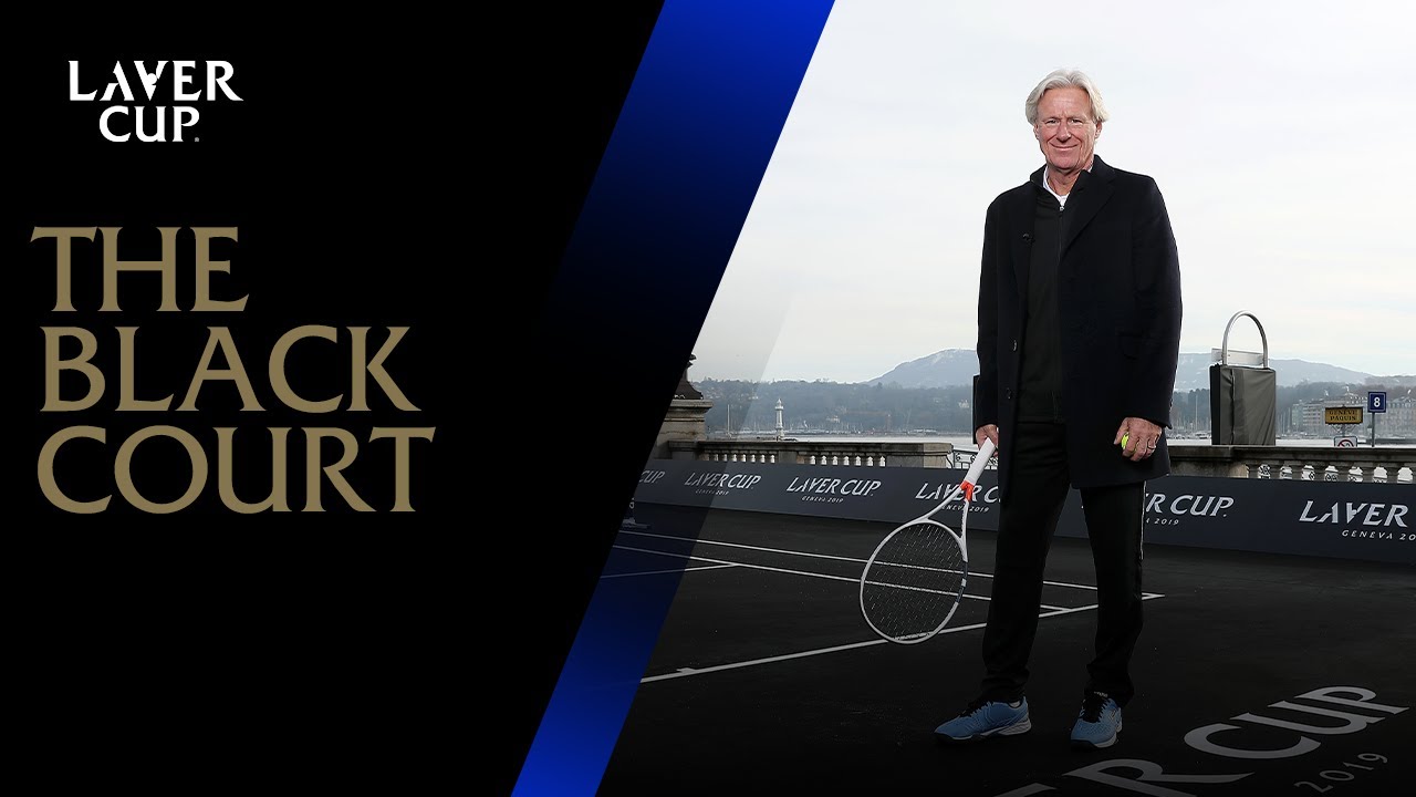 The Black Court - Everything you need to know about the Laver Cups distinctive court