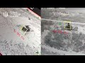 Ukraine strikes Pantsir-S1 anti-aircraft missile complexes on Russian territory - Operation footage