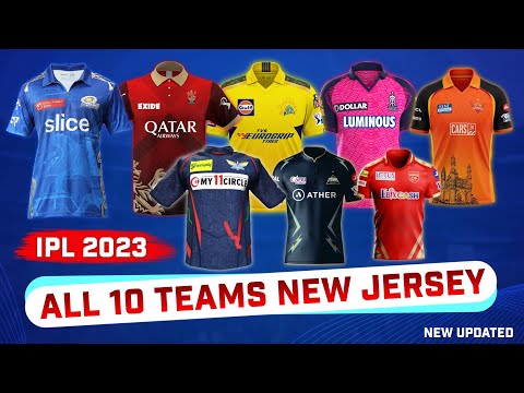 IPL 2023 Jerseys All Teams | IPL 2023 All Team Jersey | IPL 2023 All Teams New Jersey | RCB Jersey