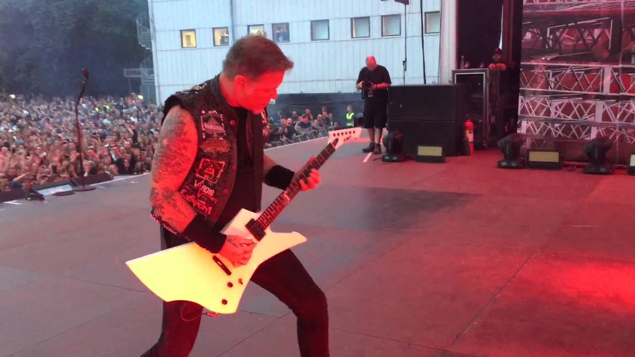On Stage with Metallica - In Bergen, Norway (20.08.2015)
