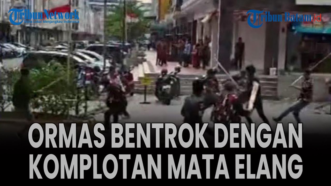Ormas Bentrok dengan Komplotan Mata Elang di Bekasi Akibat Kendaraan Ditarik Paksa