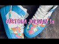 Air Jordan 1 Shoe Custom Tutorial for Beginners "BAPE" Design (Easy)  #Howto #Jordan1 #JaidaKickz
