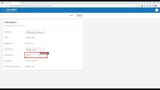 IPRO | Open Discovery - Processing Case Settings Case Details