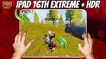 iPad 11th generation Pubg test 🔥 HDR+EXREME 