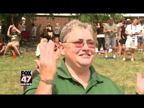 People share experience of solar eclipse at the MSU Observatory