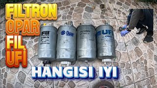 Ünlü Markaların Mazot Filtrelerini Kestim İçini İnceledim